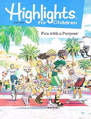 Image du vendeur pour HIGHLIGHTS FOR CHILDREN: Fun with a Purpose: Volume 47, No. 5, May 1992, Issue 489 mis en vente par SUNSET BOOKS