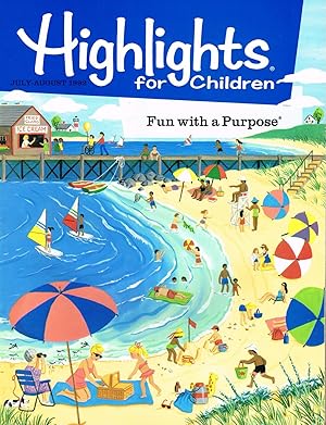 Image du vendeur pour HIGHLIGHTS FOR CHILDREN: Fun with a Purpose: Volume 47, No. 7, July/August 1992, Issue 491 mis en vente par SUNSET BOOKS