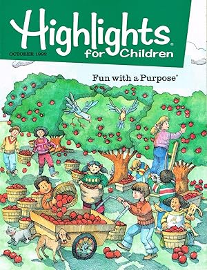 Image du vendeur pour HIGHLIGHTS FOR CHILDREN: Fun with a Purpose: Volume 47, No. 9, October 1992, Issue 493 mis en vente par SUNSET BOOKS