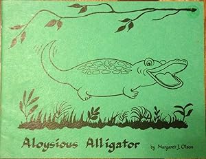 Bild des Verkufers fr Aloysious Alligator zum Verkauf von Wordbank Books