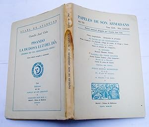 Immagine del venditore per PAPELES DE SON ARMADANS. Ao VIII (1963) Tomo XXX Nm. LXXXIX (Agosto): ltima recapitulacin. declaracin de principios; un frustrado "Pliego de cordel" de Ortega y Gasset; Hacia el concepto de Greguera; Poems; Este tiempecito!; Carnet de notas de Lzaro; venduto da La Social. Galera y Libros