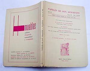 Imagen del vendedor de PAPELES DE SON ARMADANS. Ao XI (1966) Tomo XL Nm. CXVIII (Enero): En la muerte de Csar Gonzlez-Ruano; Galds y sus cartas; Testimonios; Inscripciones y epstolas latinas; Prlogo acerca del teatro espaol de los aos veinte de ueste siglo a la venta por La Social. Galera y Libros