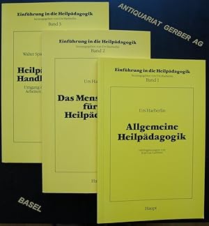 Bild des Verkufers fr Band 1: Allgemeine Heilpdagogik - mit Ergnzungen von Jean-Luc Lambert / Band 2: Das Menschenbild fr die Heilpdagogik / Band 3: Heilpdagogische Handlungsfelder I. Umgang mit Verhaltensaufflligen Arbeiten mit Sprachbehinderten. zum Verkauf von Antiquariat Gerber AG, ILAB/VEBUKU/VSAR