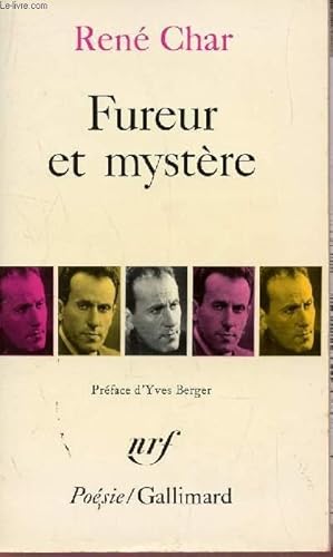 Image du vendeur pour FUREUR ET MYSTERE / COLLECTION POESIE. mis en vente par Le-Livre