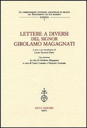 Immagine del venditore per Lettere a diversi del signor Girolamo Magagnati venduto da Libro Co. Italia Srl