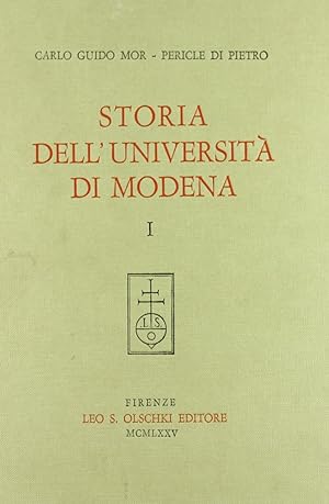 Seller image for Storia dell'Universit di Modena for sale by Libro Co. Italia Srl