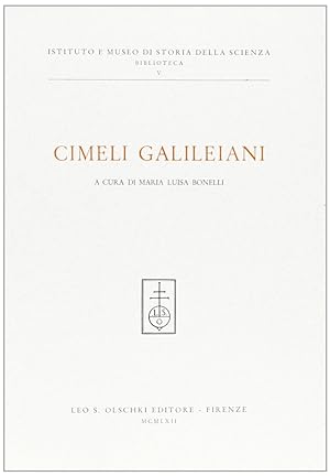 Seller image for Cimeli galileiani for sale by Libro Co. Italia Srl