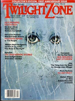 Seller image for Rod Serling's The Twilight Zone Magazine April 1982, Volume 2, Number 1 for sale by Parigi Books, Vintage and Rare
