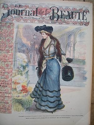 Le JOURNAL de la BEAUTÉ - année 1902 - Journal des Dames et des Jeunes filles - paraissant tous l...