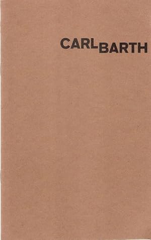 Seller image for Carl Barth. Gemlde - 1954 - 1964 . Klnischer Kunstverein 3. Juli bis 2. August 1964. for sale by Brbel Hoffmann