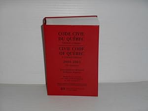 CODE CIVIL DU QUEBEC edition critique/ CIVIL CODE OF QUEBEC critical edition