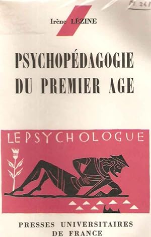 Psychopédagogie du premier age