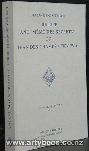 Seller image for The Life and 'Memoires secrets' of Jean Des Champs (1707-1767) for sale by Arty Bees Books