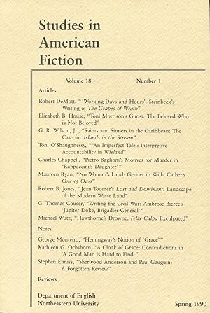 Seller image for Studies in American Fiction for sale by Kenneth A. Himber