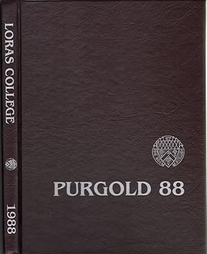 Seller image for The 1988 Purgold Yearbook Loras College, Dubuque, Iowa for sale by Jonathan Grobe Books
