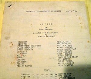 Seller image for Luther - A Play for sale by Trilby & Co. Books