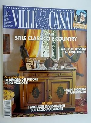 Immagine del venditore per VILLE & CASALI N. 10 Ottobre 1998" venduto da Historia, Regnum et Nobilia