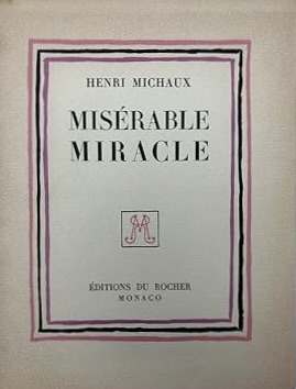Seller image for Misrable miracle * for sale by OH 7e CIEL