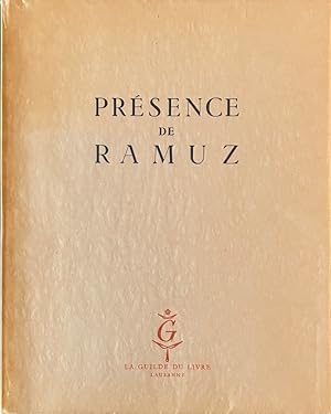 Seller image for Prsence de Ramuz * for sale by OH 7e CIEL