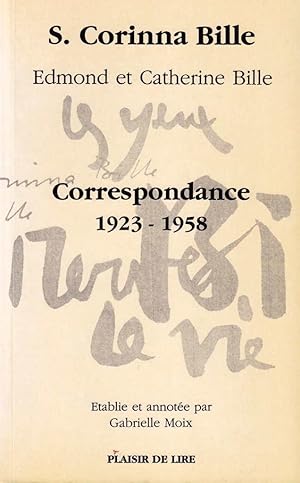 Seller image for Correspondance 1923-1958 * for sale by OH 7e CIEL