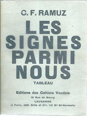 Les signes parmi nous *: RAMUZ Charles Ferdinand :