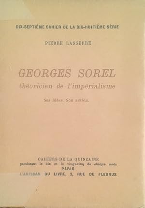 Seller image for Georges Sorel thoricien de l'imprialisme * for sale by OH 7e CIEL