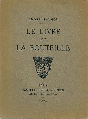 Seller image for Le livre et la bouteille * for sale by OH 7e CIEL