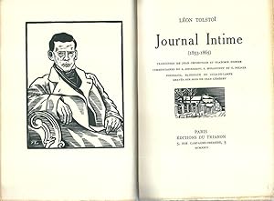 Image du vendeur pour Journal intime (1853-1865). Indit * mis en vente par OH 7e CIEL