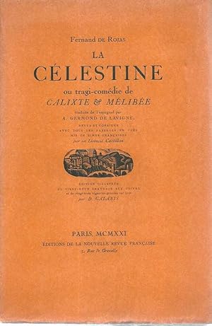 Seller image for La clestine ou tragi-comdie de Calixte et Mlibe * for sale by OH 7e CIEL