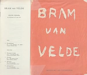 Seller image for Bram van Velde * for sale by OH 7e CIEL