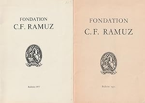 Seller image for Fondation C.F. Ramuz * for sale by OH 7e CIEL
