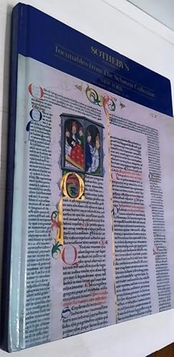 Incunables from the Schoyen Collection Catalogue to an Auction Held in New York December 1991 [ S...