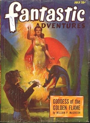 Image du vendeur pour FANTASTIC ADVENTURES: July 1947 mis en vente par Books from the Crypt