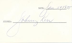 Seller image for Signature for sale by Main Street Fine Books & Mss, ABAA