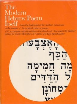 Image du vendeur pour The Modern Hebrew Poem Itself. mis en vente par Wittenborn Art Books