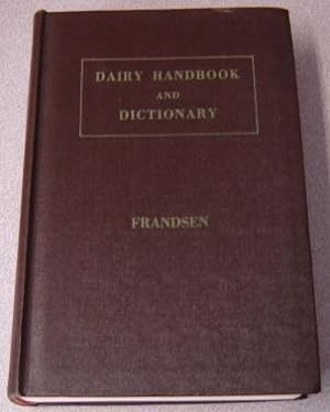 Seller image for Dairy Handbook and Dictionary for sale by Books of Paradise