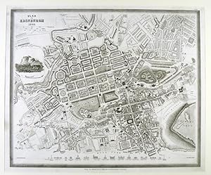 Plan von Edinburgh 1844.