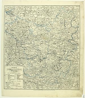 Charte vom Königlich Preussischen Regierungsbezirk Potsdam nach seiner Eintheilung in 14 Kreise.