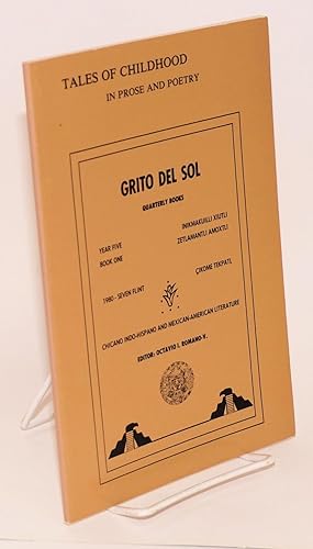Seller image for Grito del sol; quarterly books, year five, book one, 1980 - seven flint for sale by Bolerium Books Inc.