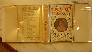 Immagine del venditore per Dorothy's Schooling.SERIES # 3, In RARE Color Dustjacket of Pretty Young Girl in Pink Dress , Curly Brown Hair with Ribbon in it, Dorothy Dale is the Daughter of an Old Civil War Veteran Who is Running a Weekly Newspaper in a Small Eastern Town. Scarce venduto da Bluff Park Rare Books