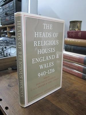 Imagen del vendedor de The Heads of Religious Houses: England and Wales, 940-1216 a la venta por Atlantic Bookshop