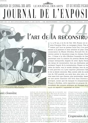 Image du vendeur pour LE JOURNAL DES ARTS N4, 1996. LE JOURNAL DE L'EXPOSITION. 1946, L'ART DE LA RECONSTRUCTION, 28 JUIN-30 SEPTEMBRE 1996. mis en vente par Le-Livre