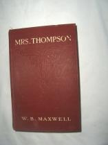 Imagen del vendedor de Mrs. Thompson a la venta por dadsbooks