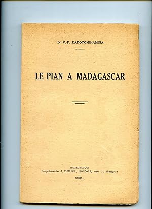 LE PIAN A MADAGASCAR . ( Thèse )