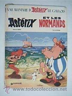 Image du vendeur pour ASTERIX. Et les normands. 1976. 48pp. Ilustradas vietas color. Textos en Fracs. Tamao: 300x200mm. Tapa dura iustrada color. Usado. Falta en inferior lomo de 2 cms. mis en vente par Librera Anticuaria Ftima