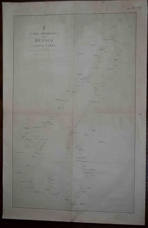 Carta idrografica del Benaco (Lago di Garda)