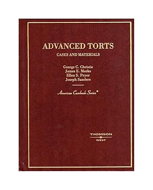 Image du vendeur pour Advanced Torts: Cases and Materials (American Casebooks) mis en vente par Singularity Rare & Fine