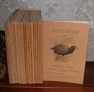 Imagen del vendedor de Notornis. A complete run from Volume 12 Number 1 to Volume 17 Number 4. March 1965 to December 1970. a la venta por Renaissance Books, ANZAAB / ILAB