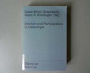 Imagen del vendedor de Betrieb und Partizipation in Osteuropa. Campus Forschung, Band 511. a la venta por Antiquariat Bookfarm