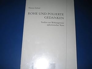 Imagen del vendedor de Rohe und polierte Gedanken a la venta por Lektor e.K.